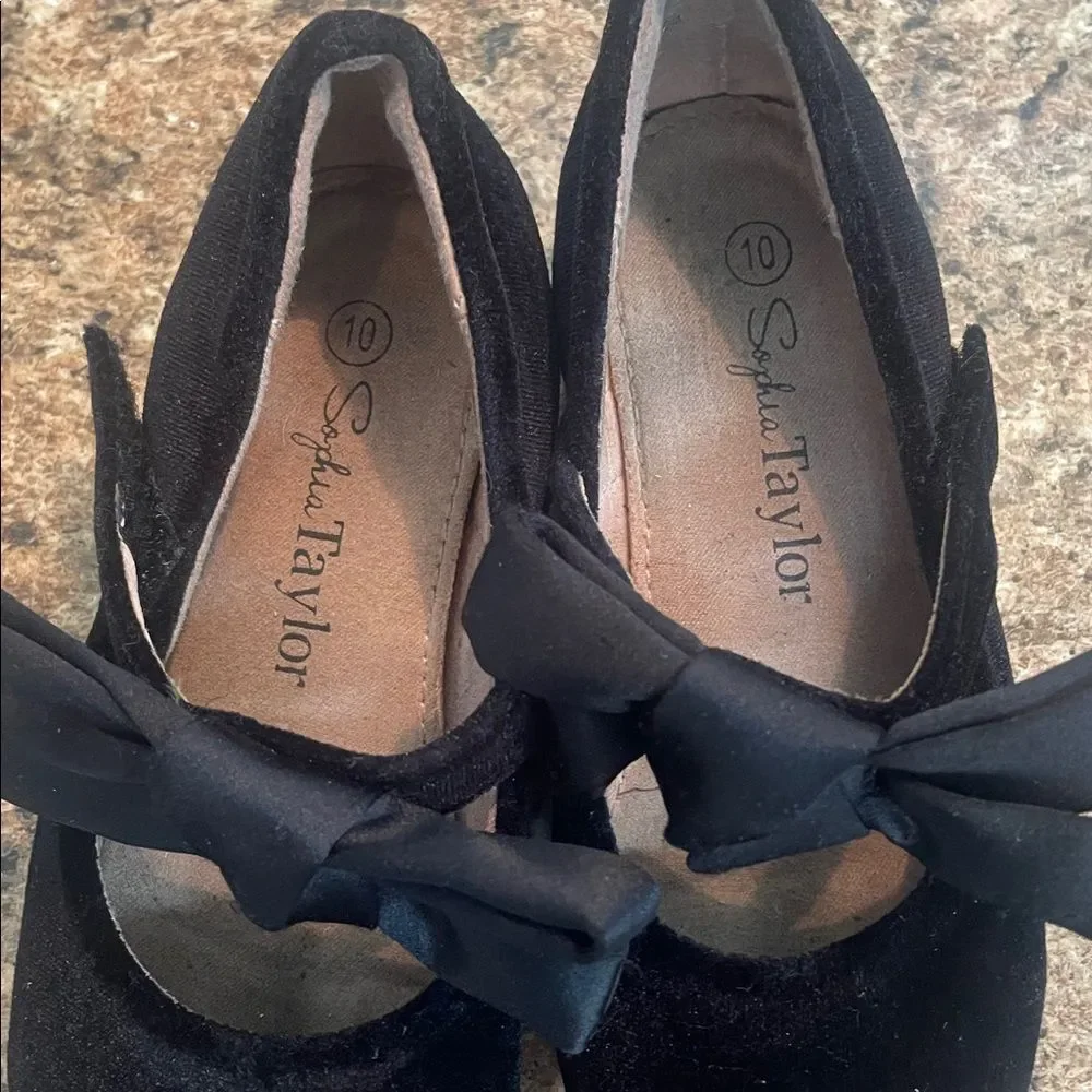 Black Bow Mary Jane Flats